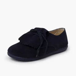 Pisamonas Brogues And Bluchers>Suede Bluchers Fringed Tongue