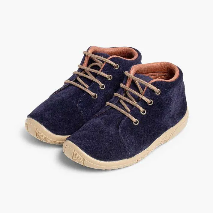 Pisamonas Boots>Suede Boots Kids Reinforced Toes