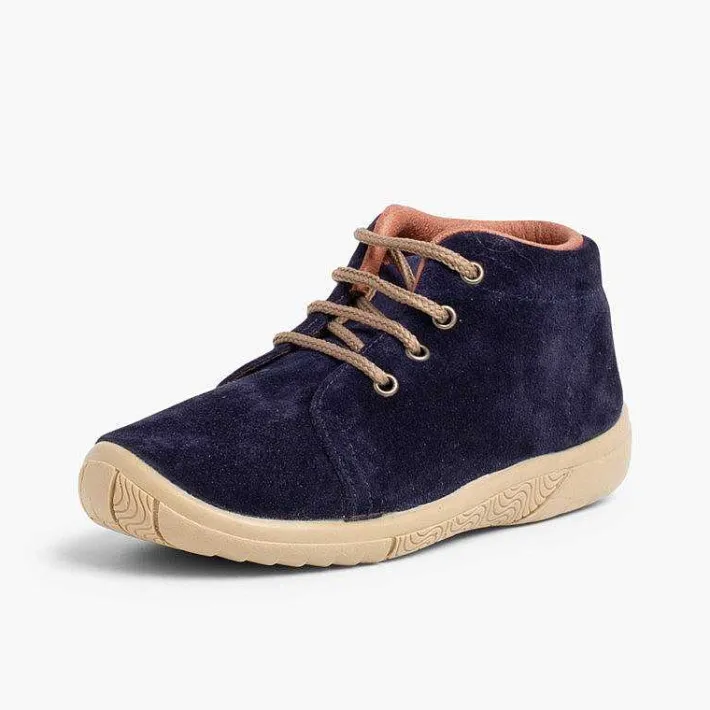 Pisamonas Boots>Suede Boots Kids Reinforced Toes