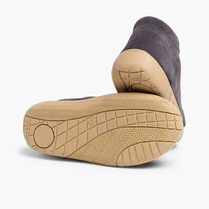 Pisamonas Boots>Suede Boots Kids Reinforced Toes