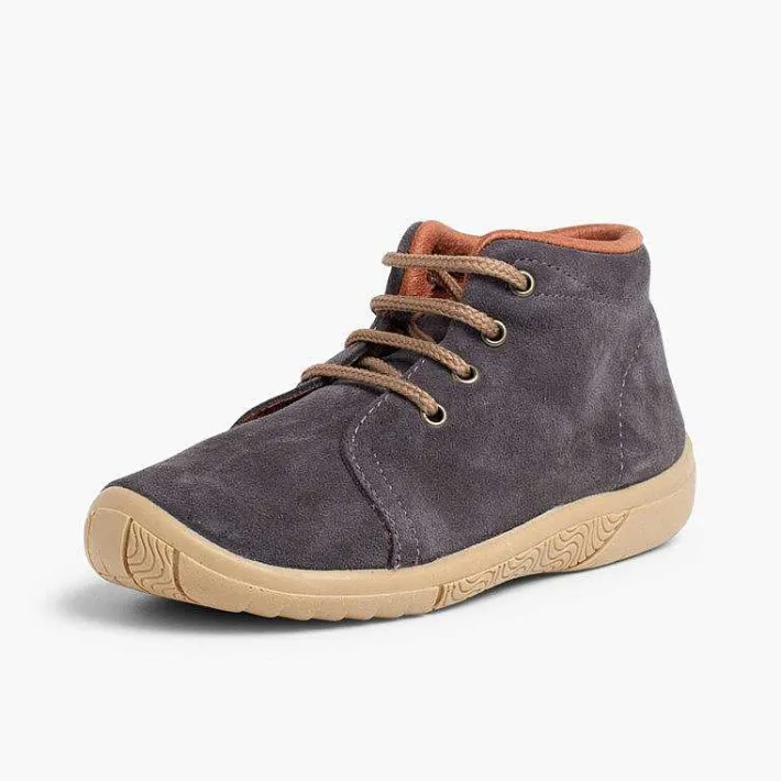 Pisamonas Boots>Suede Boots Kids Reinforced Toes