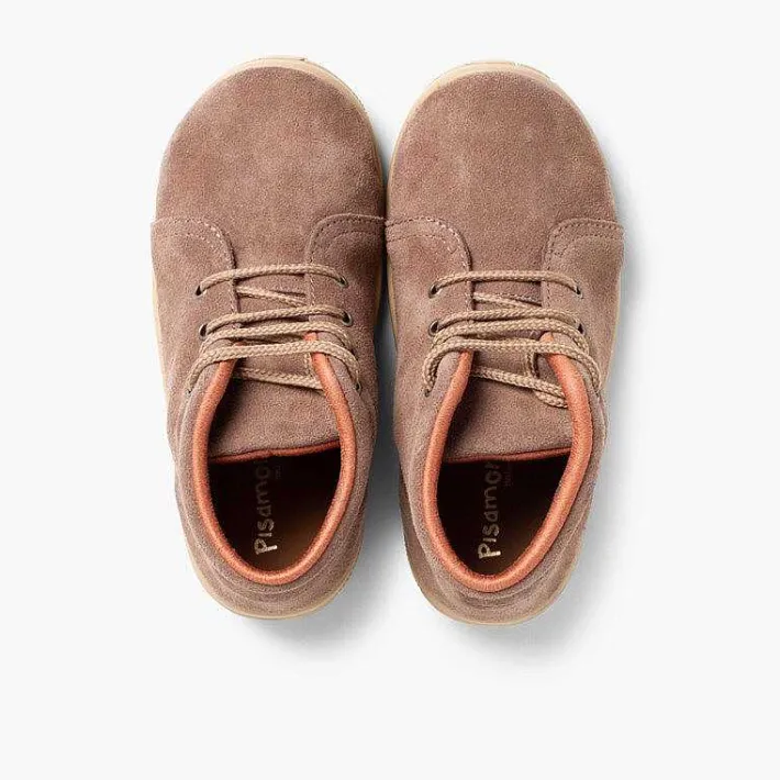 Pisamonas Boots>Suede Boots Kids Reinforced Toes