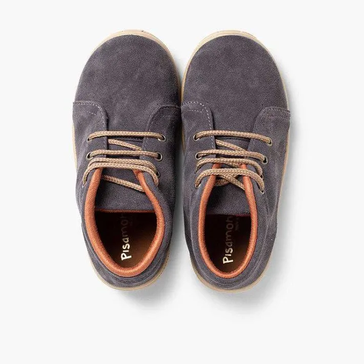 Pisamonas Boots>Suede Boots Kids Reinforced Toes