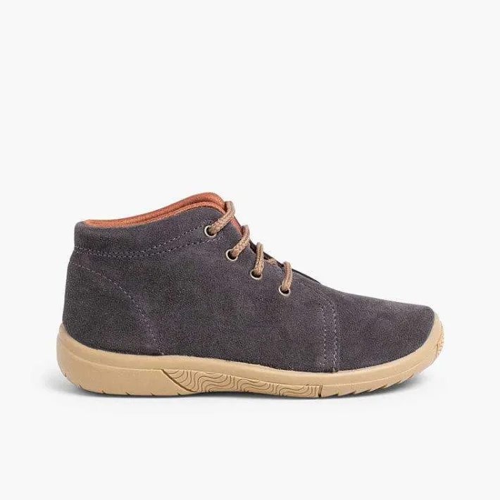 Pisamonas Boots>Suede Boots Kids Reinforced Toes