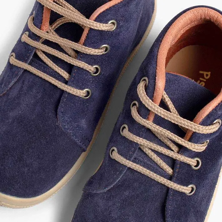 Pisamonas Boots>Suede Boots Kids Reinforced Toes