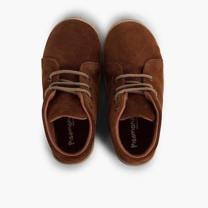 Pisamonas Boots>Suede Boots Kids Reinforced Toes