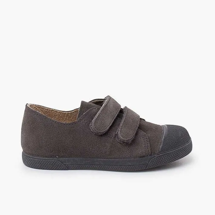 Pisamonas Trainers>Suede Boys' Trainers Rubber Toe Cap