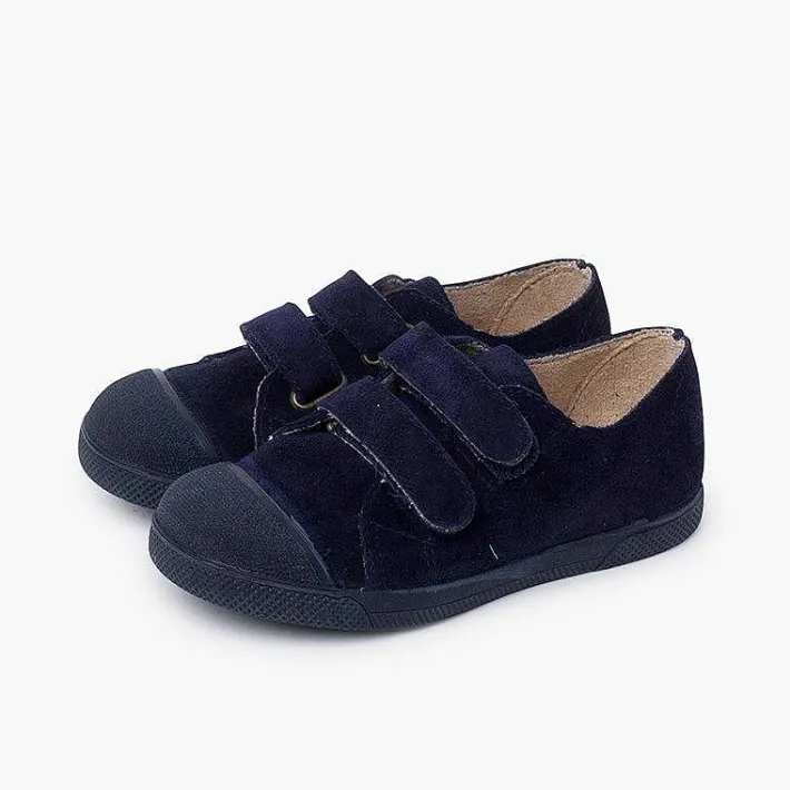 Pisamonas Trainers>Suede Boys' Trainers Rubber Toe Cap