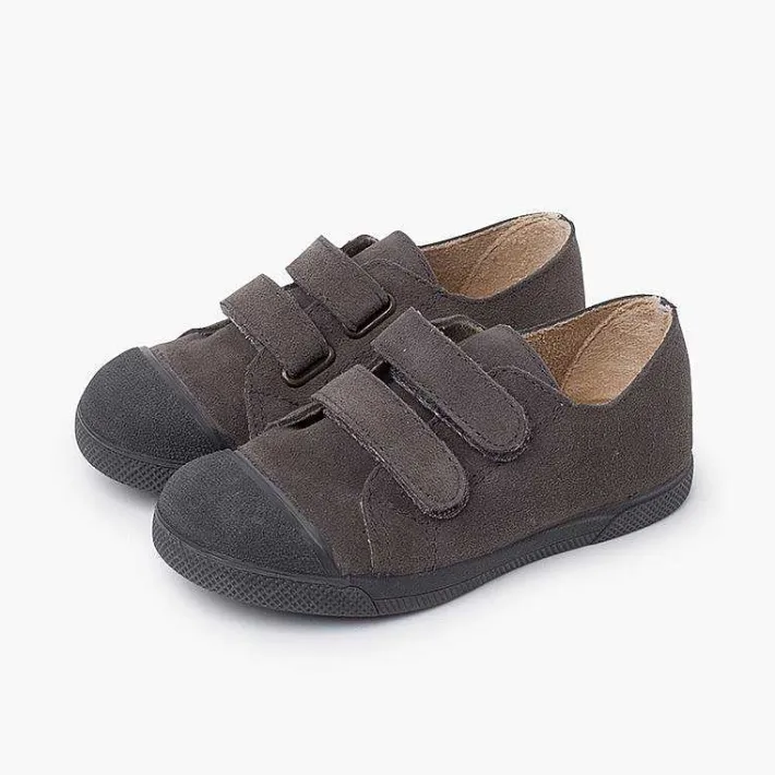 Pisamonas Trainers>Suede Boys' Trainers Rubber Toe Cap