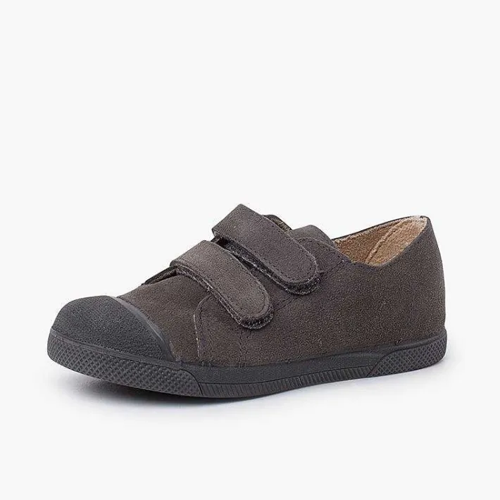 Pisamonas Trainers>Suede Boys' Trainers Rubber Toe Cap