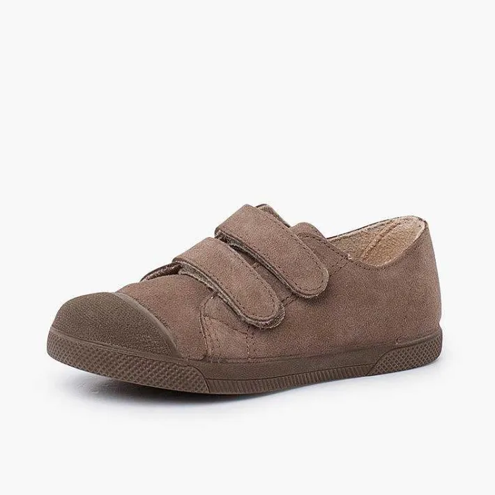 Pisamonas Trainers>Suede Boys' Trainers Rubber Toe Cap