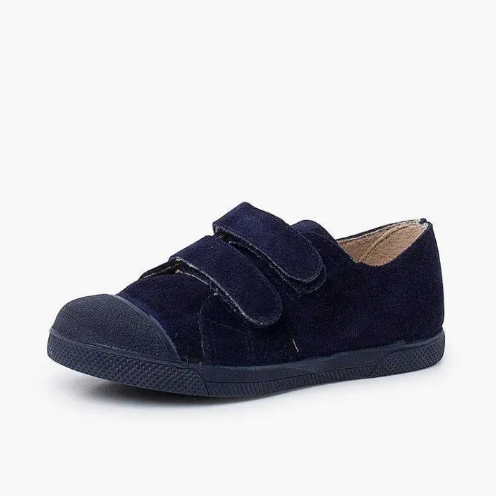 Pisamonas Trainers>Suede Boys' Trainers Rubber Toe Cap