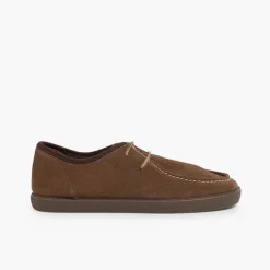 Pisamonas Brogues And Bluchers>Suede Deck Shoes For Children And Adults