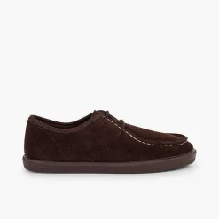Pisamonas Brogues And Bluchers>Suede Deck Shoes For Children And Adults