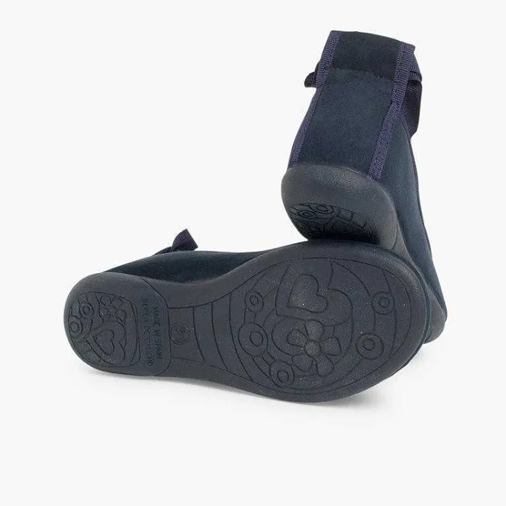 Pisamonas Ballet Pumps And Flats>Suede Effect Ballet Pumps With Bows