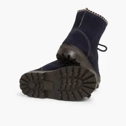Pisamonas Boots>Suede Faux Sheepskin Boots