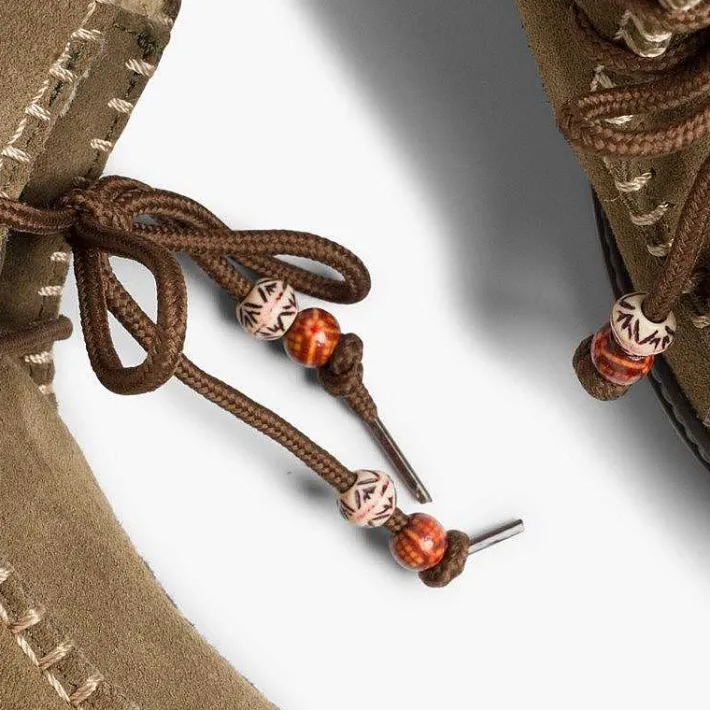 Pisamonas Boots>Suede Faux Sheepskin Boots