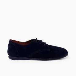 Pisamonas Brogues And Bluchers>Suede Lace-Up Derby Shoes For Children
