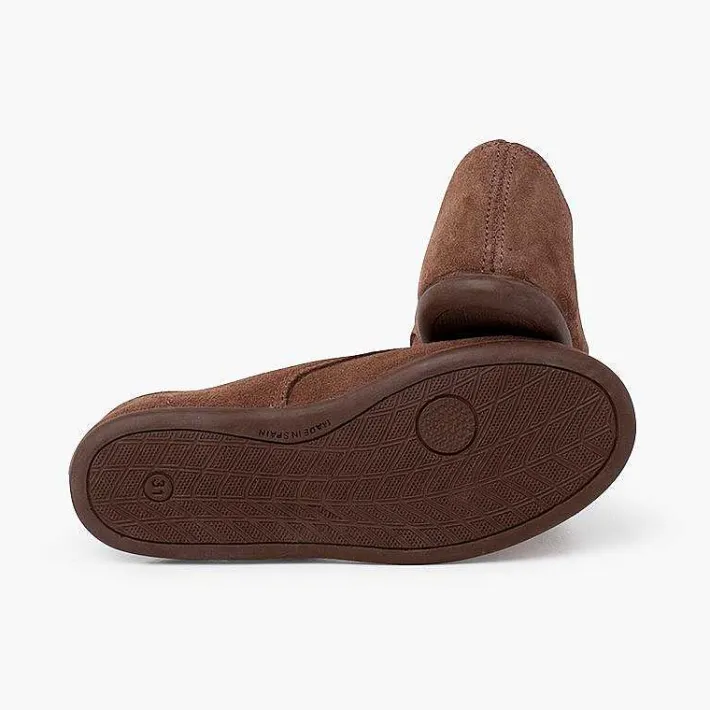 Pisamonas Brogues And Bluchers>Suede Lace-Up Derby Shoes For Children