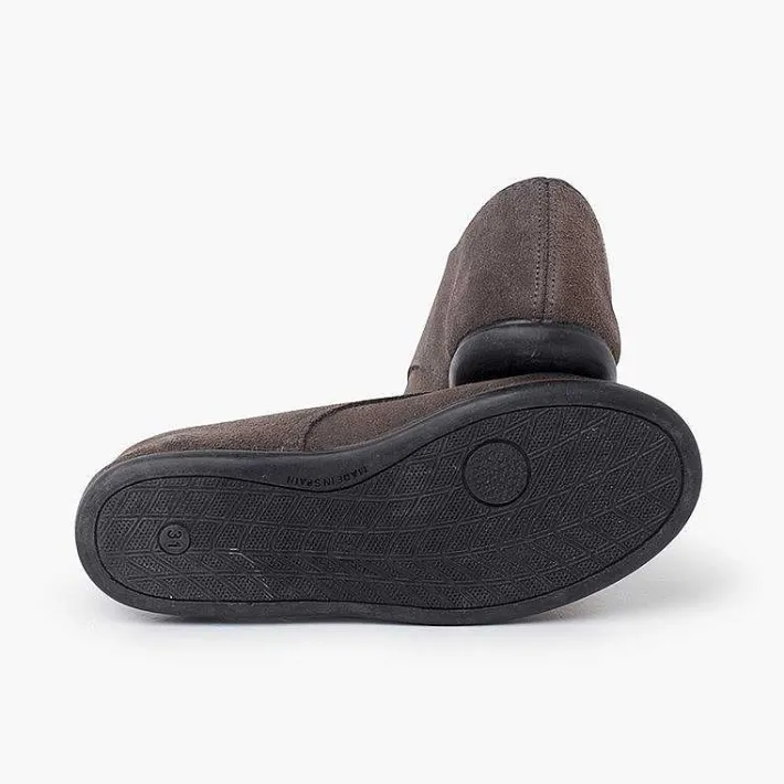 Pisamonas Brogues And Bluchers>Suede Lace-Up Derby Shoes For Children