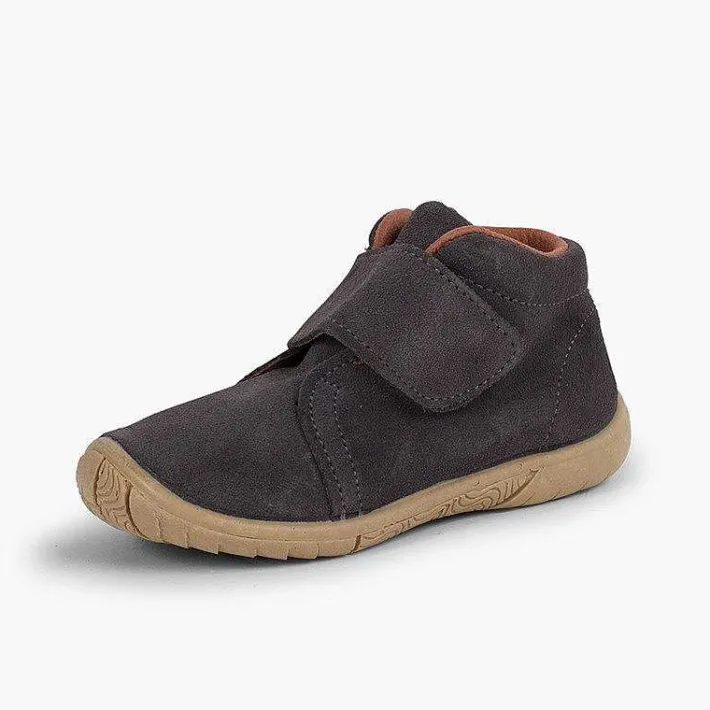 Pisamonas Boots>Suede Loop Fasteners Boots Reinforced Toe
