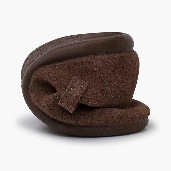 Pisamonas Mary Janes>Suede Mary Janes Girls Button Strap