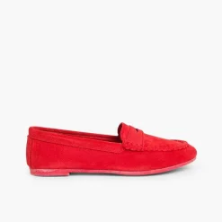 Pisamonas Moccasins And Loafers>Suede Mask Loafers Nortenas