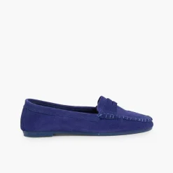 Pisamonas Moccasins And Loafers>Suede Mask Loafers Nortenas