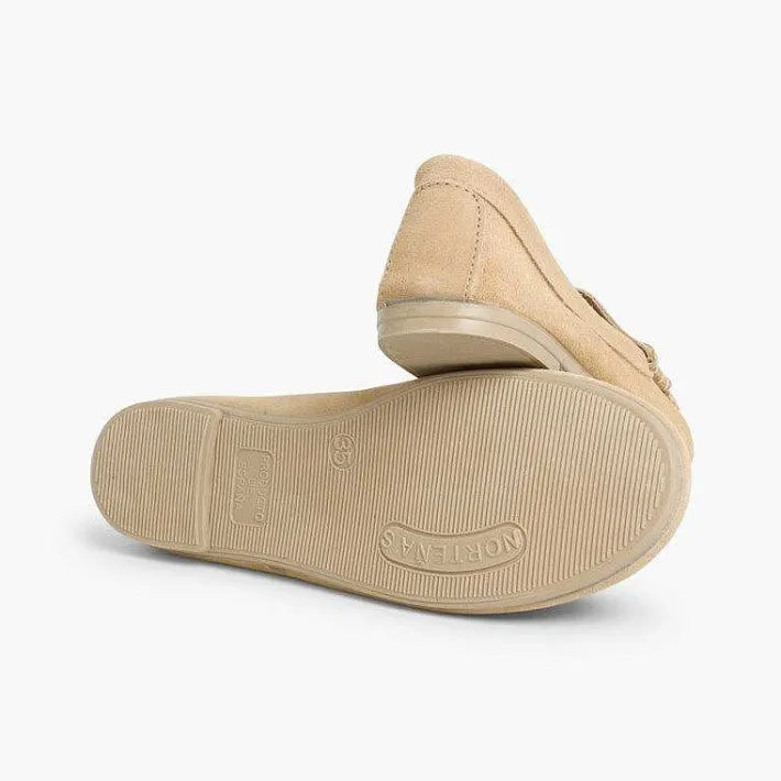 Pisamonas Moccasins And Loafers>Suede Mask Loafers Nortenas