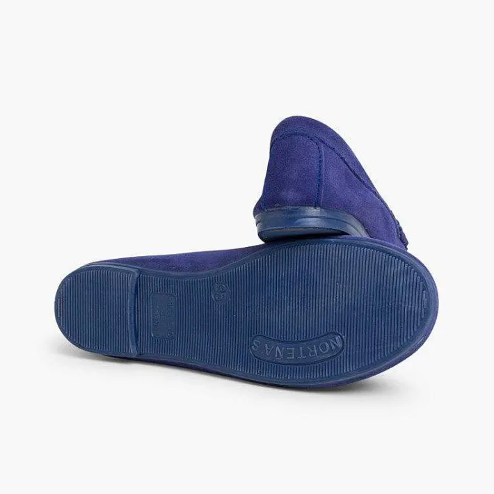 Pisamonas Moccasins And Loafers>Suede Mask Loafers Nortenas