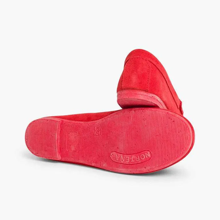 Pisamonas Moccasins And Loafers>Suede Mask Loafers Nortenas
