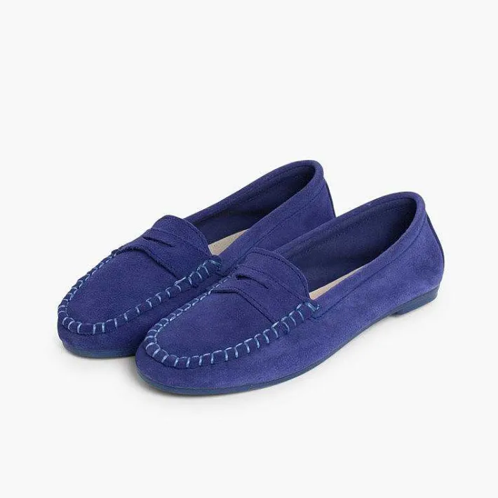 Pisamonas Moccasins And Loafers>Suede Mask Loafers Nortenas