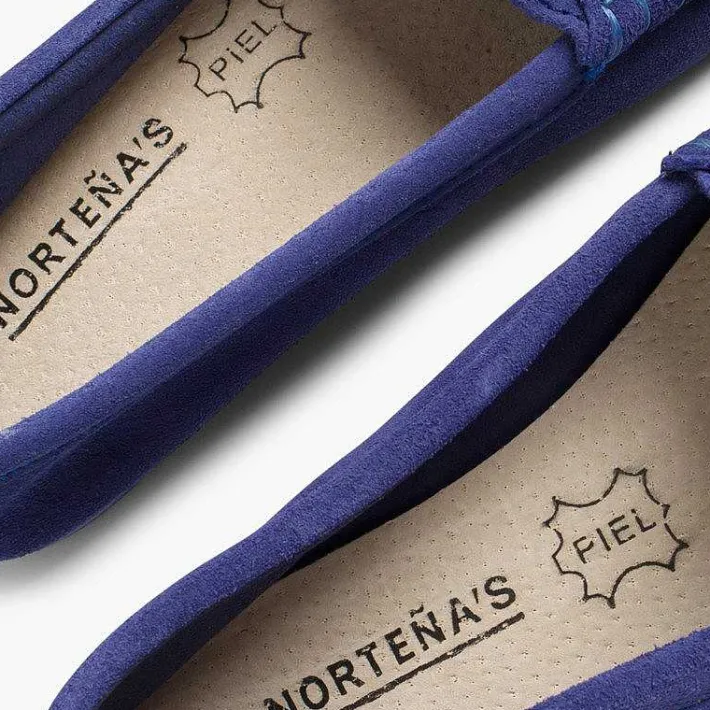 Pisamonas Moccasins And Loafers>Suede Mask Loafers Nortenas