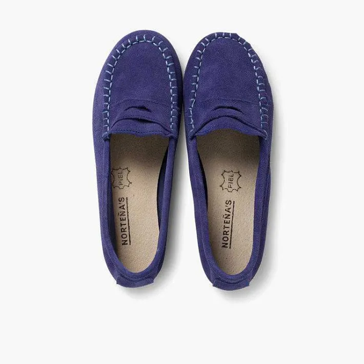 Pisamonas Moccasins And Loafers>Suede Mask Loafers Nortenas