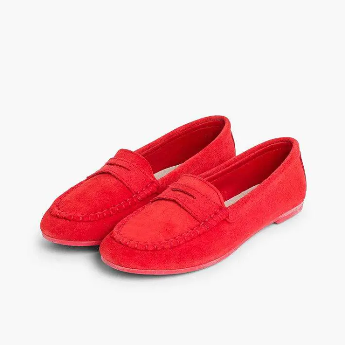 Pisamonas Moccasins And Loafers>Suede Mask Loafers Nortenas