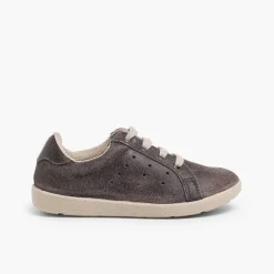 Pisamonas Trainers>Suede Sneakers For Kids Colour Grey