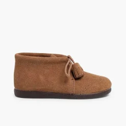 Pisamonas Boots>Suede Tassel Boots