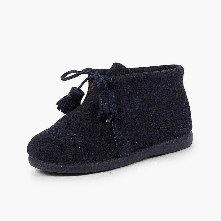 Pisamonas Boots>Suede Tassel Boots