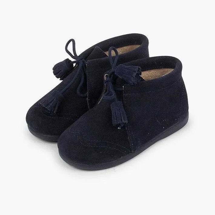 Pisamonas Boots>Suede Tassel Boots