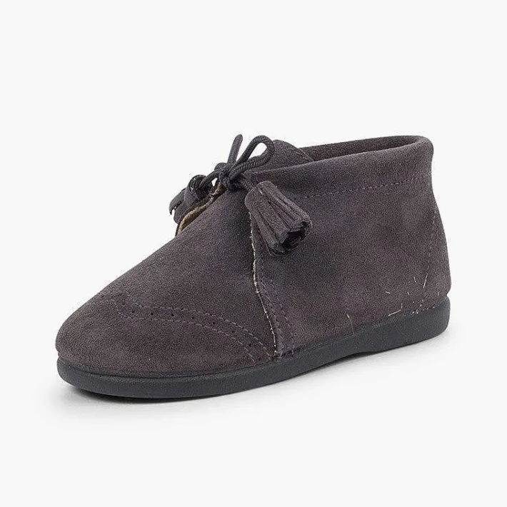 Pisamonas Boots>Suede Tassel Boots