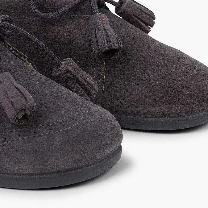 Pisamonas Boots>Suede Tassel Boots