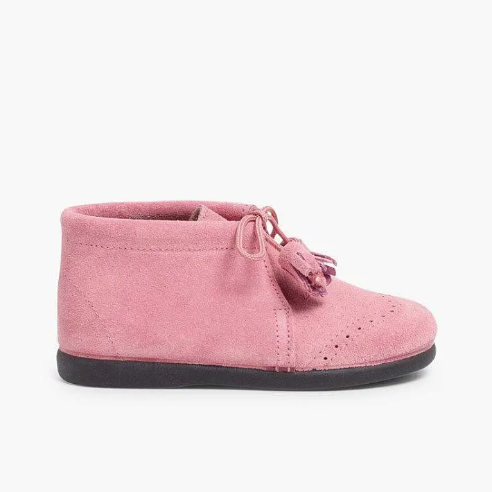 Pisamonas Boots>Suede Tassel Boots