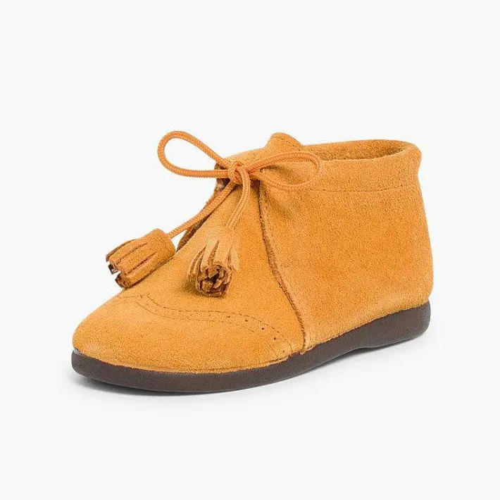 Pisamonas Boots>Suede Tassel Boots