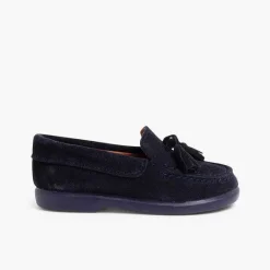 Pisamonas Moccasins And Loafers>Suede Tassel Moccasins