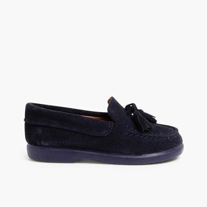 Pisamonas Moccasins And Loafers>Suede Tassel Moccasins
