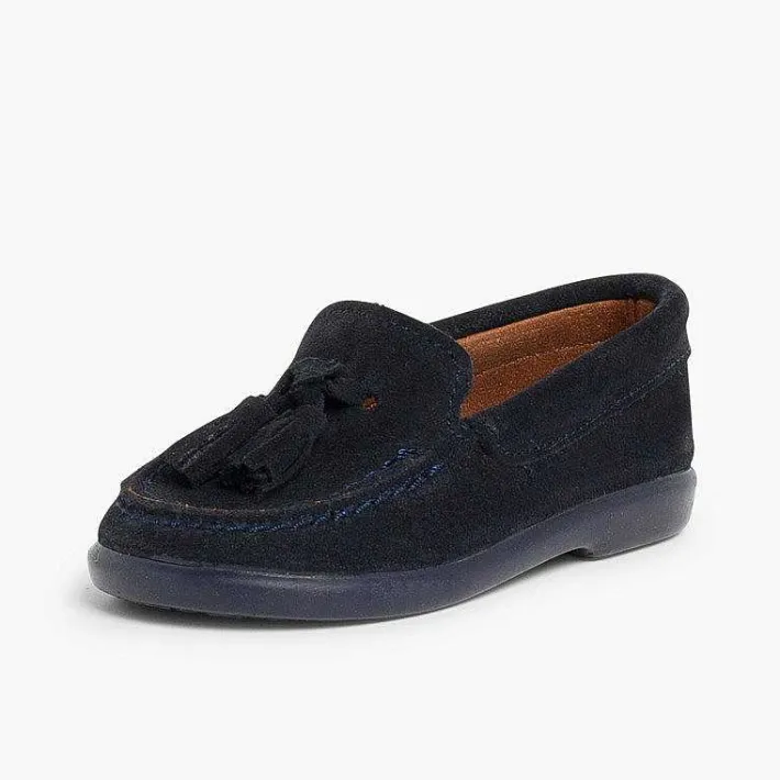 Pisamonas Moccasins And Loafers>Suede Tassel Moccasins