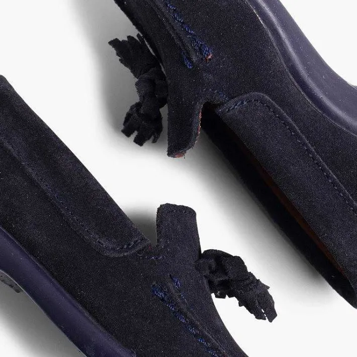 Pisamonas Moccasins And Loafers>Suede Tassel Moccasins