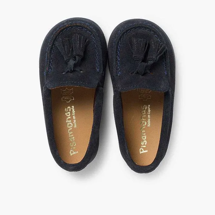 Pisamonas Moccasins And Loafers>Suede Tassel Moccasins