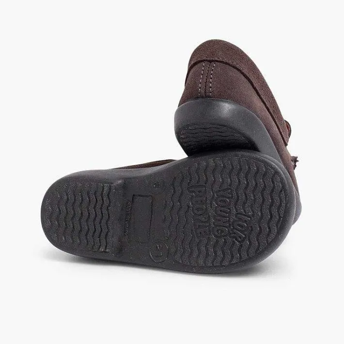 Pisamonas Moccasins And Loafers>Suede Tassel Moccasins