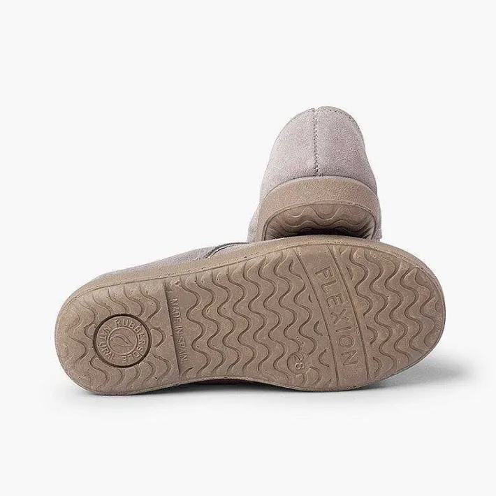 Pisamonas Communion Shoes>Suede Toe Cap Brogue Bluchers